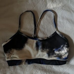 Lululemon Flow Y bra - milky way